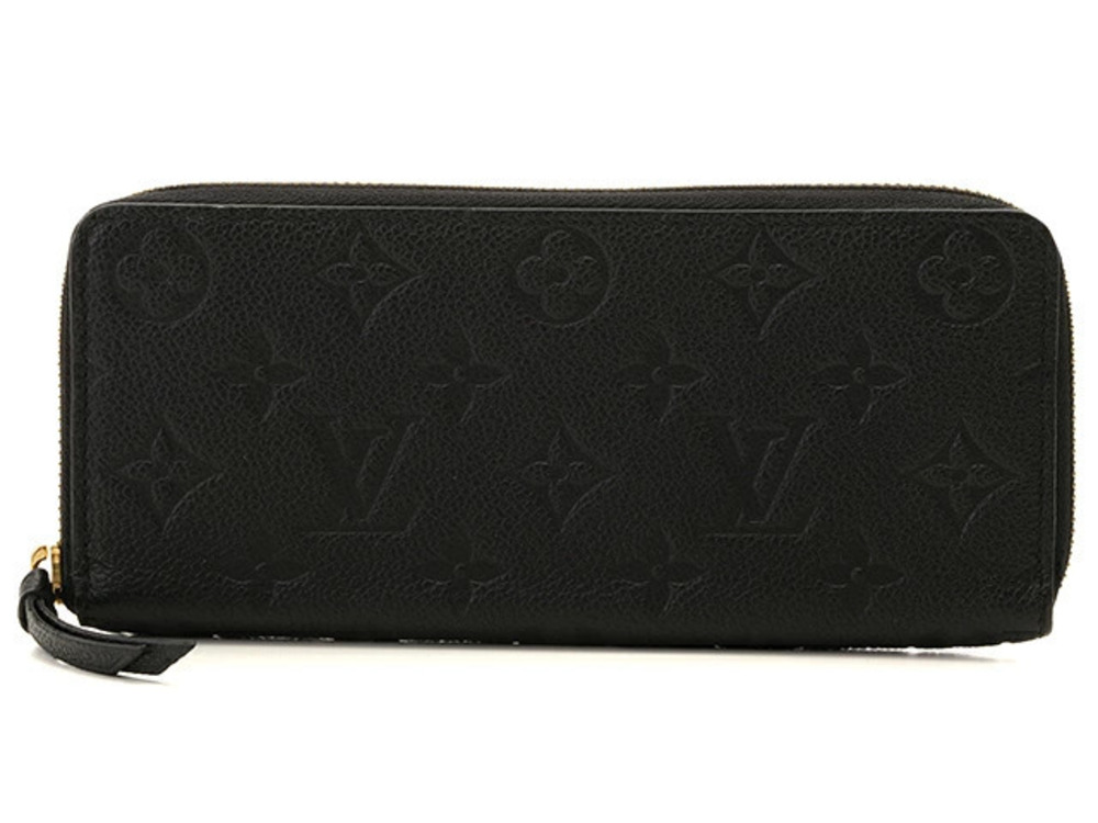LOUIS VUITTON Portefeuille Clemence Empreinte